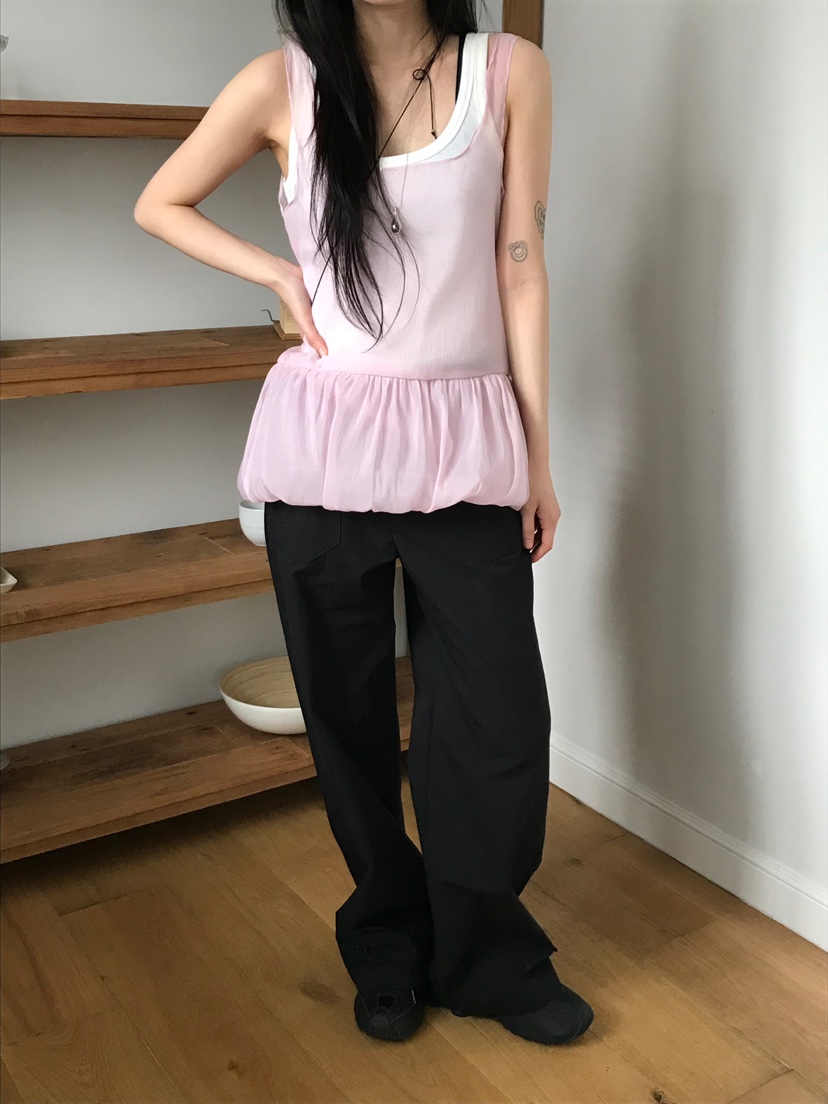 ESCHER韓國直郵㊣東大門實拍女裝新款推薦休閑人氣熱賣休閑褲ESCHER休閑褲