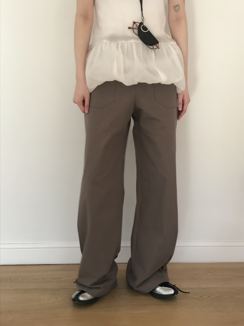 ESCHER韓國直郵㊣東大門實拍女裝新款推薦休閑人氣熱賣休閑褲ESCHER休閑褲