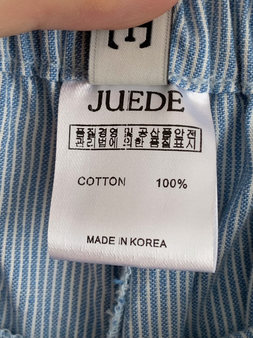 JUEDE(此品牌容易投訴)韓國㊣直郵東大門代購女裝新款時尚休閑褲JUEDE休閑褲