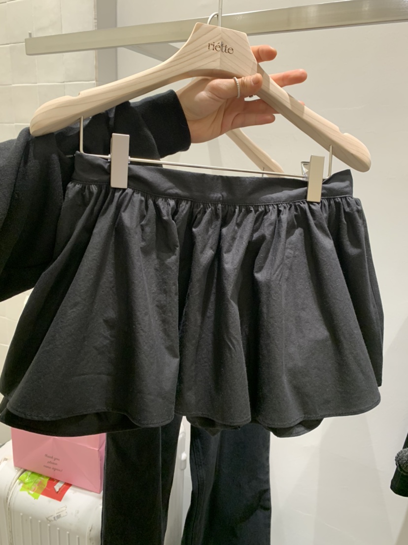 RIETTE韓國直郵㊣東大門實拍女裝新品25春夏推薦人氣熱賣短裙RIETTE短裙