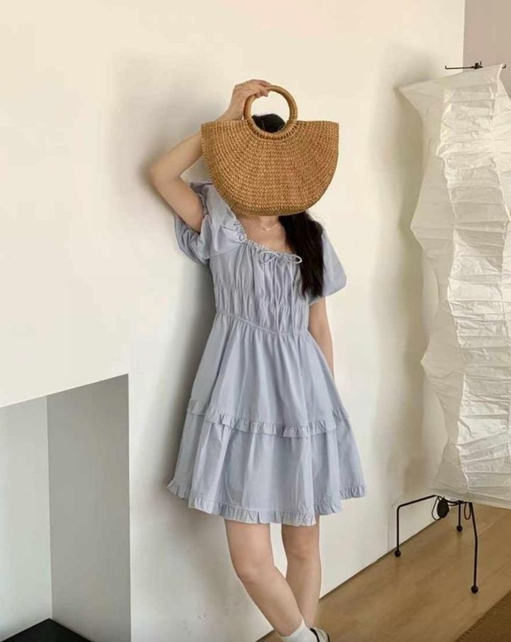 BOBBIE DOLL韓國㊣直郵東大門代購女裝新款休閑推薦連衣裙BOBBIE DOLL連衣裙