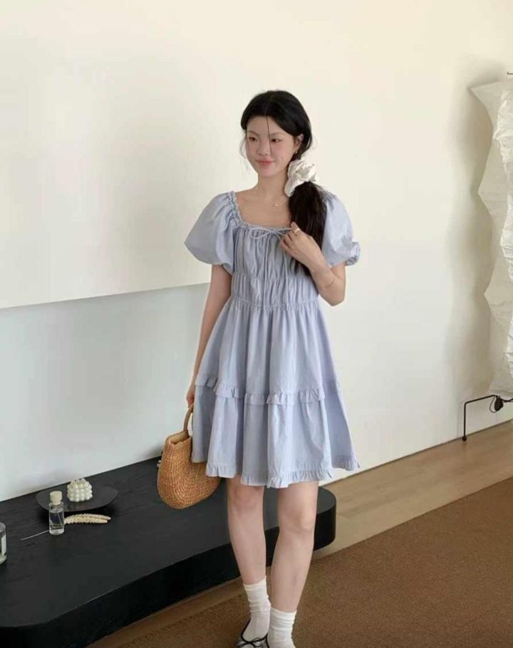 BOBBIE DOLL韓國㊣直郵東大門代購女裝新款休閑推薦連衣裙BOBBIE DOLL連衣裙