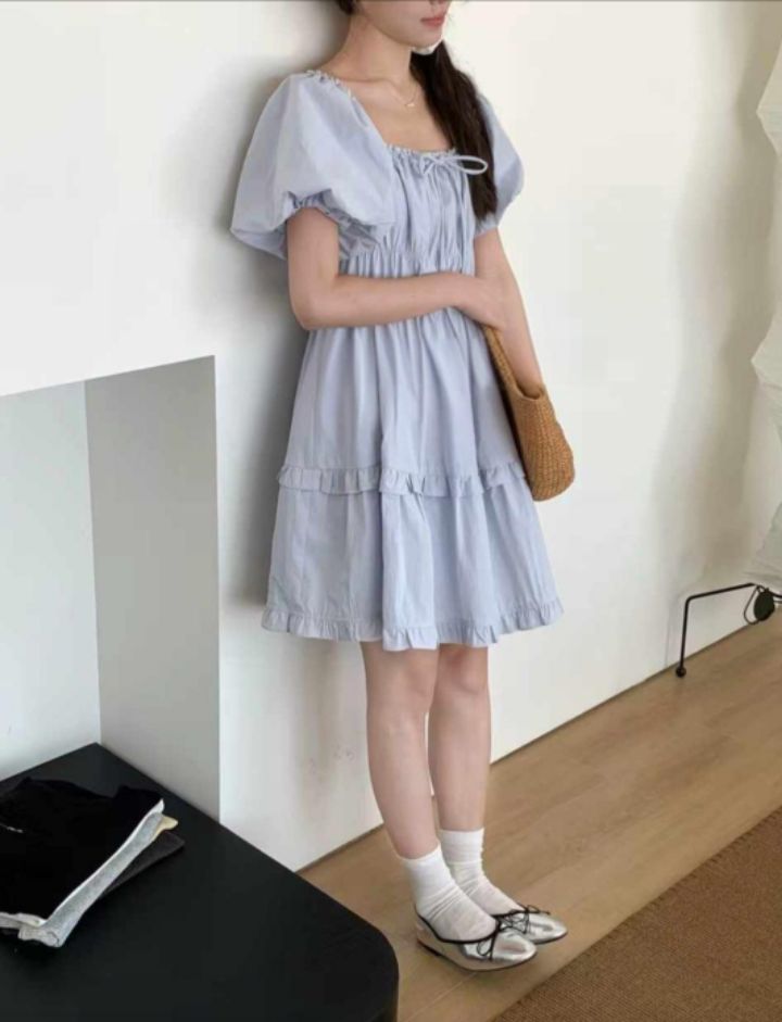 BOBBIE DOLL韓國㊣直郵東大門代購女裝新款休閑推薦連衣裙BOBBIE DOLL連衣裙