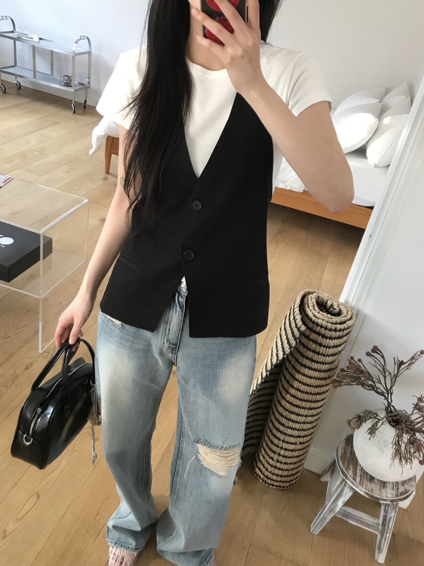 ESCHER韓國㊣直郵東大門代購女裝新款休閑推薦時尚吊帶背心ESCHER吊帶/背心
