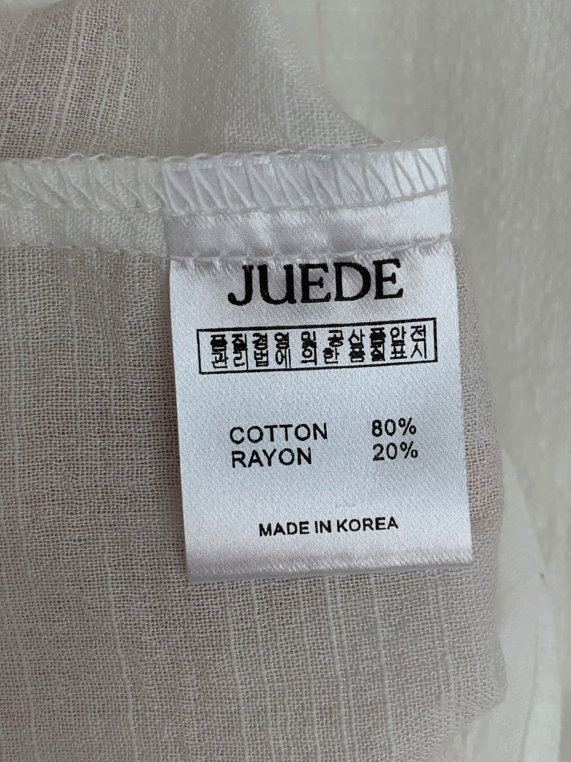 JUEDE(此品牌容易投訴)韓國㊣直郵東大門代購女裝新款時尚襯衫蕾絲衫JUEDE襯衫/蕾絲衫