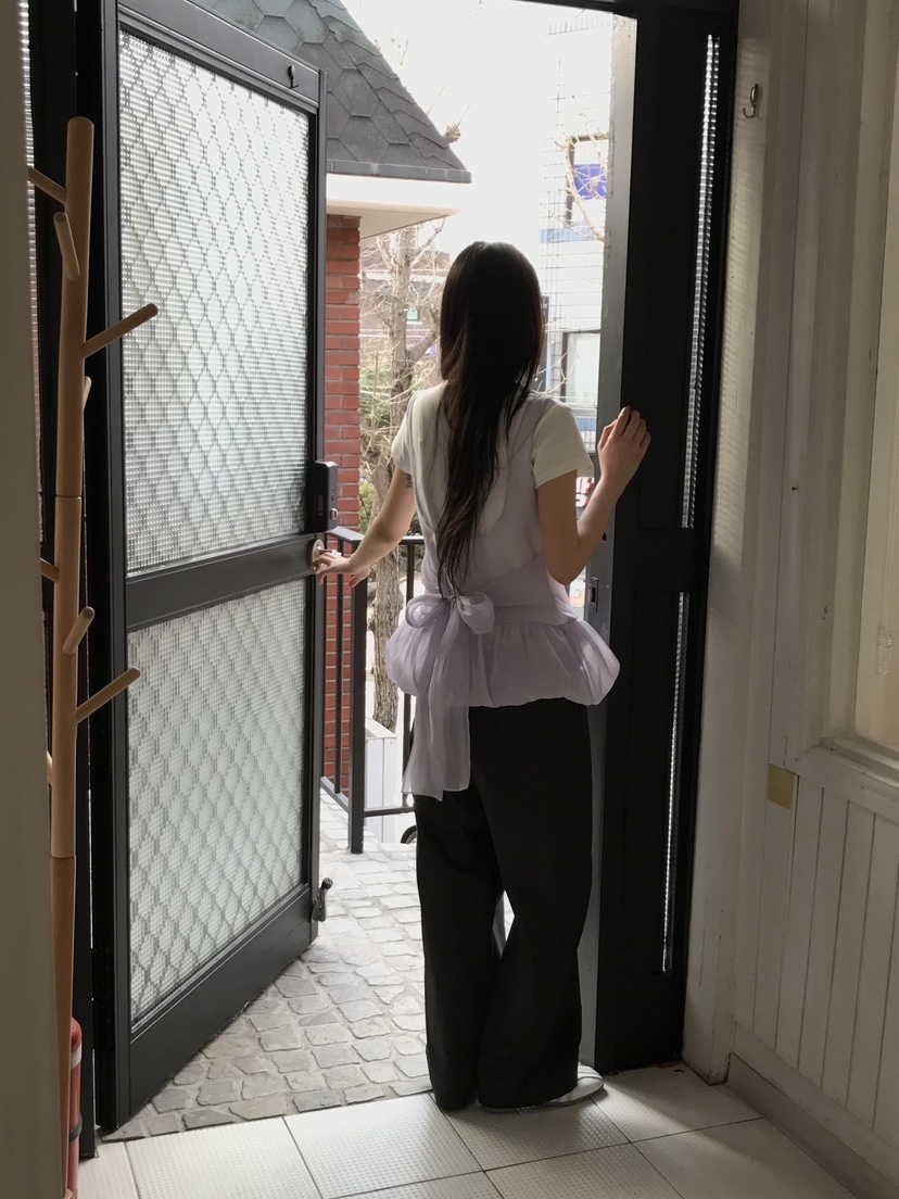 ESCHER直郵韓國代購㊣女裝新品休閑人氣熱賣25春夏吊帶背心ESCHER吊帶/背心