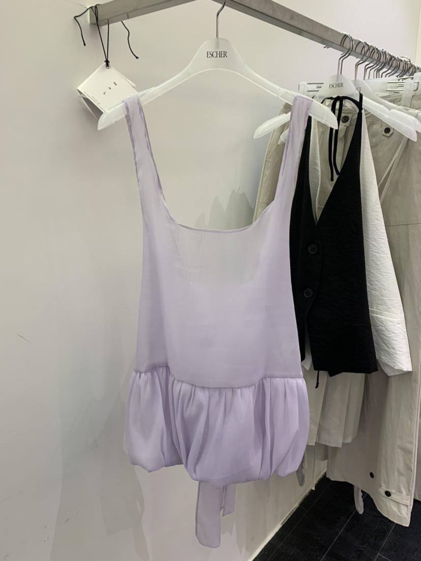 ESCHER直郵韓國代購㊣女裝新品休閑人氣熱賣25春夏吊帶背心ESCHER吊帶/背心
