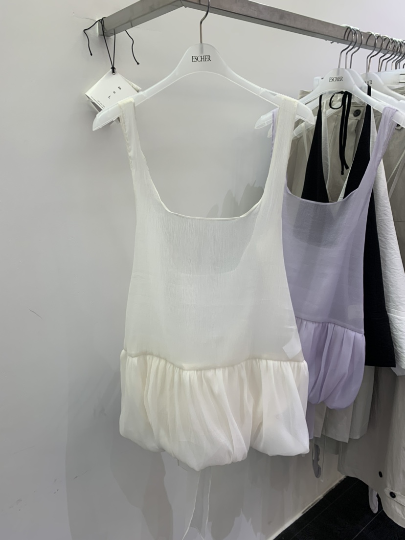 ESCHER直郵韓國代購㊣女裝新品休閑人氣熱賣25春夏吊帶背心ESCHER吊帶/背心圖色2