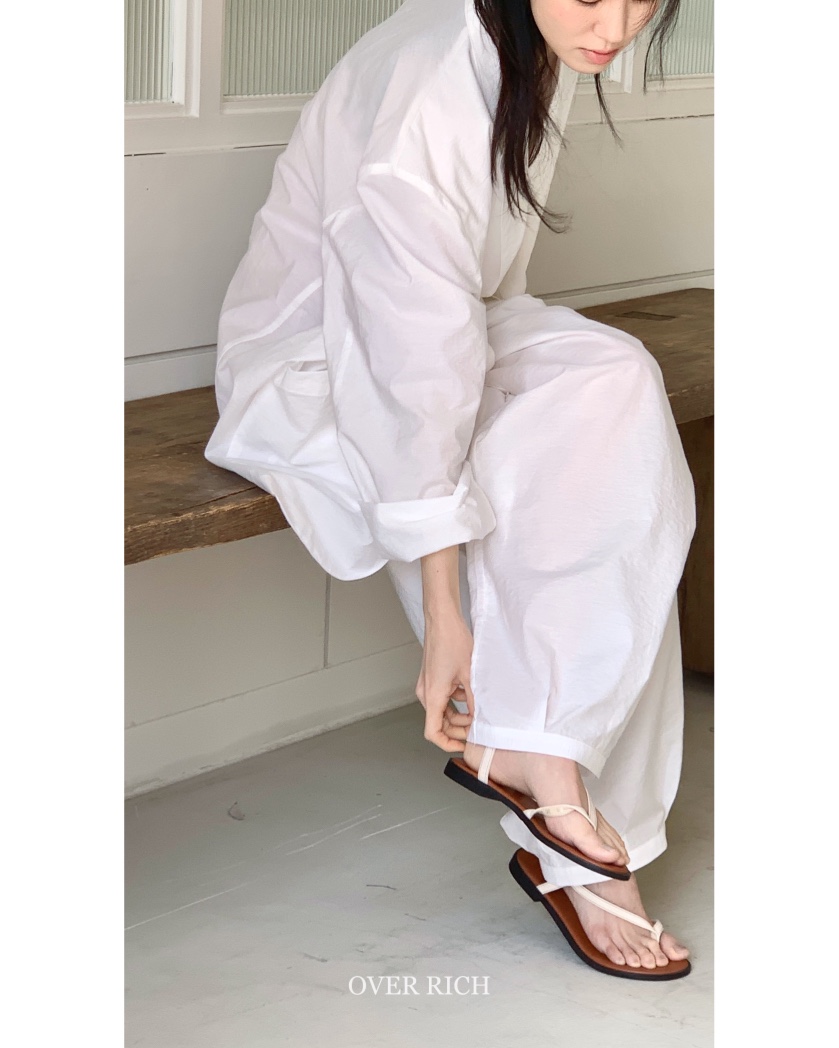 OVER RICH韓國㊣直郵東大門代購女裝新款推薦時尚熱賣休閑褲OVER RICH休閑褲