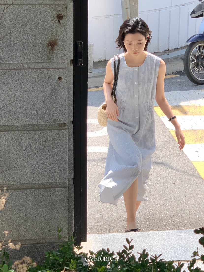 OVER RICH韓國直郵㊣東大門實拍女裝新品推薦25春夏連衣裙OVER RICH連衣裙