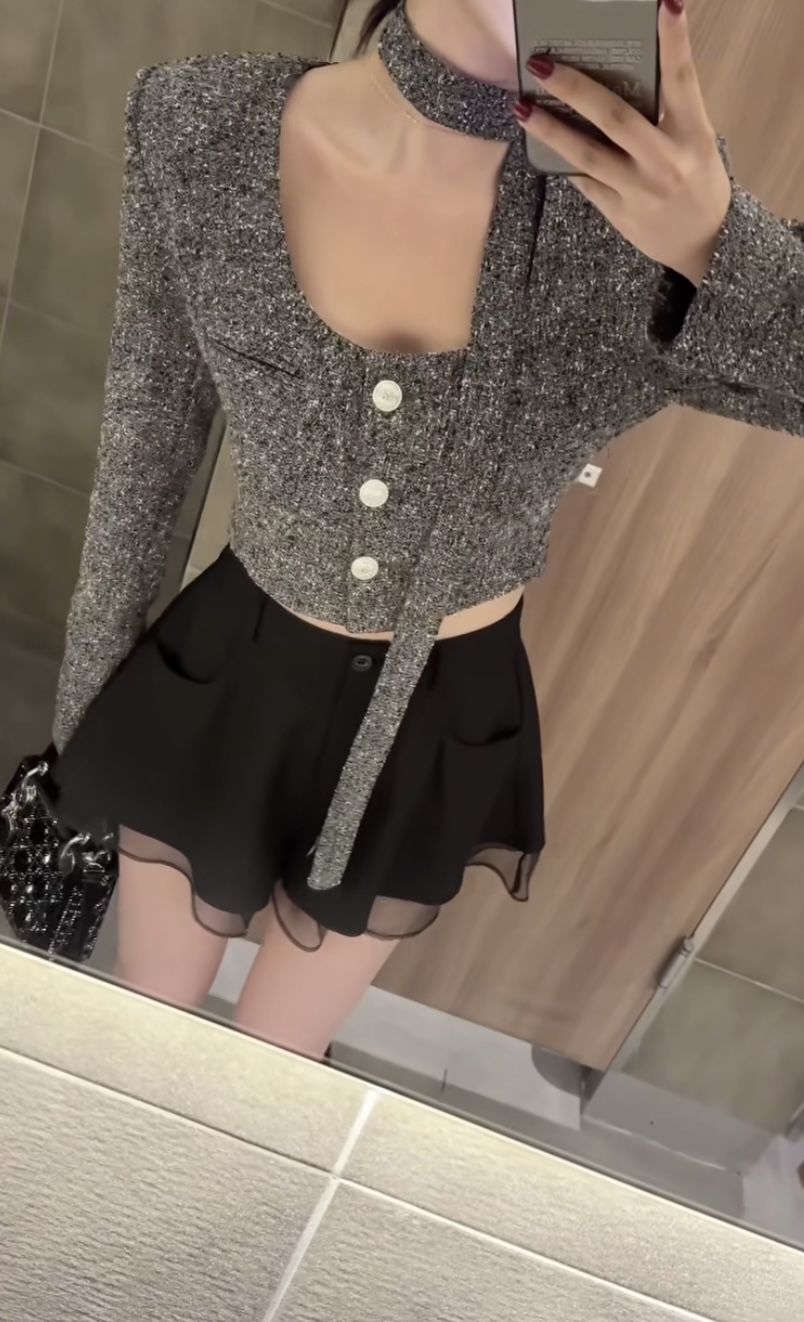 BADCALM韓國㊣直郵東大門代購女裝新品推薦人氣休閑時尚短褲BADCALM短褲