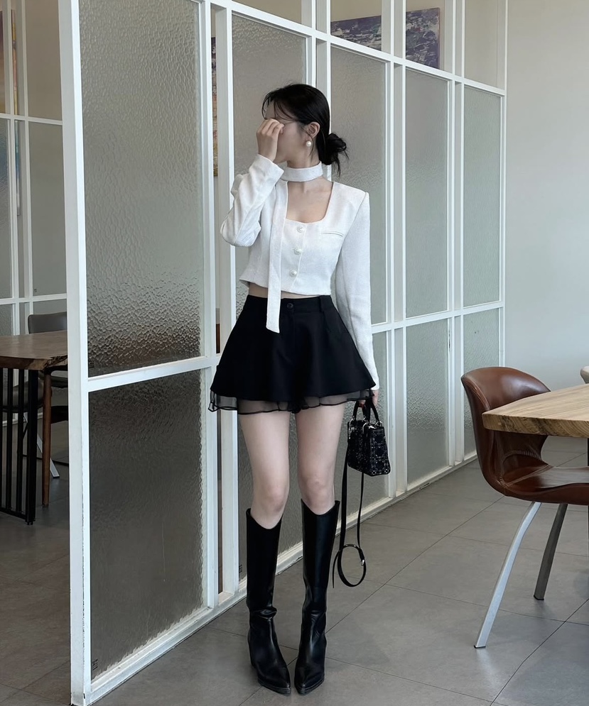 BADCALM韓國㊣直郵東大門代購女裝新品推薦人氣休閑時尚短褲BADCALM短褲