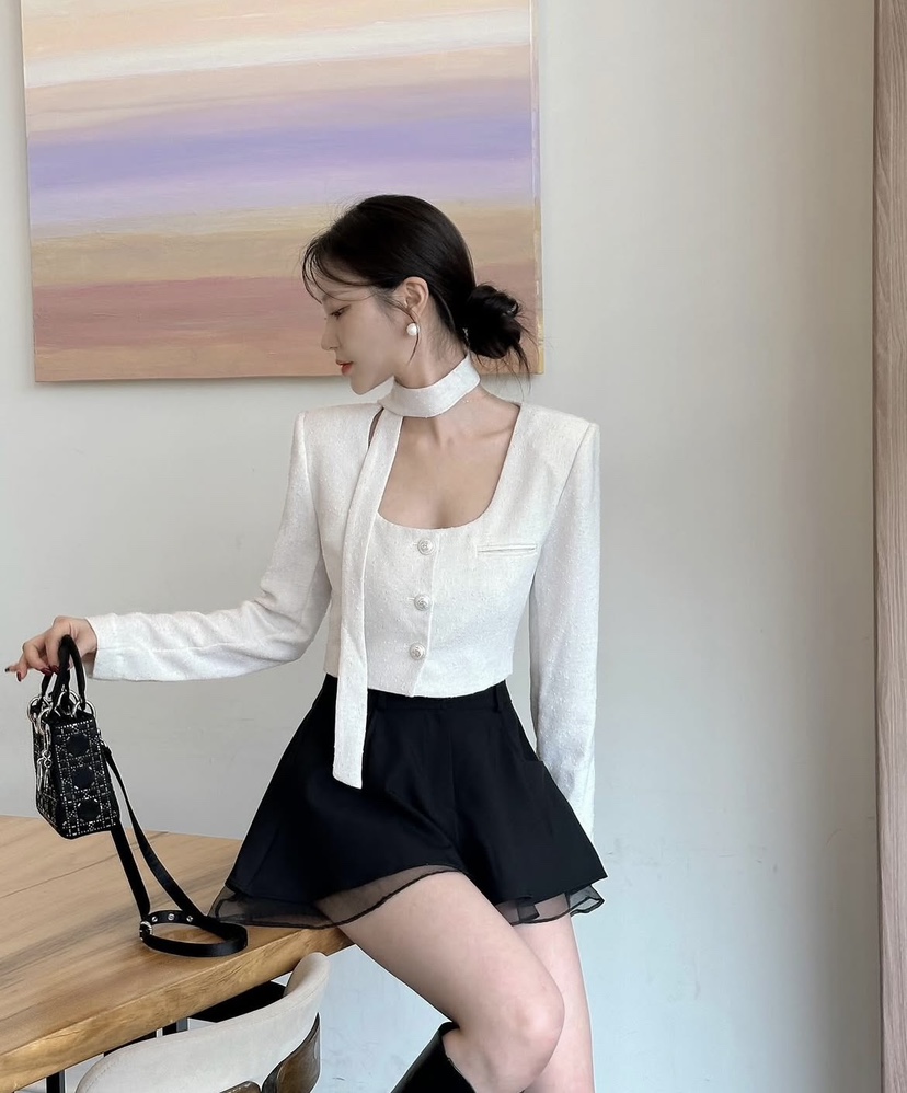 BADCALM韓國㊣直郵東大門代購女裝新品推薦人氣休閑時尚短褲BADCALM短褲