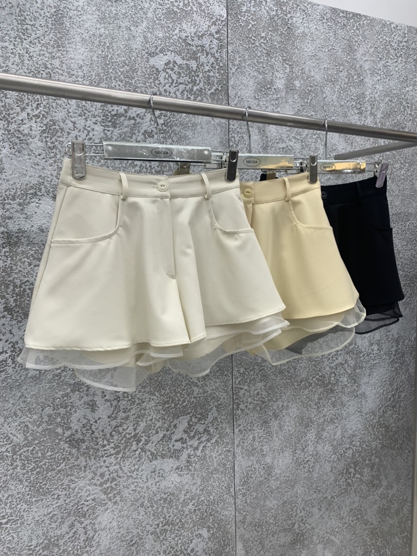 BADCALM韓國㊣直郵東大門代購女裝新品推薦人氣休閑時尚短褲BADCALM短褲