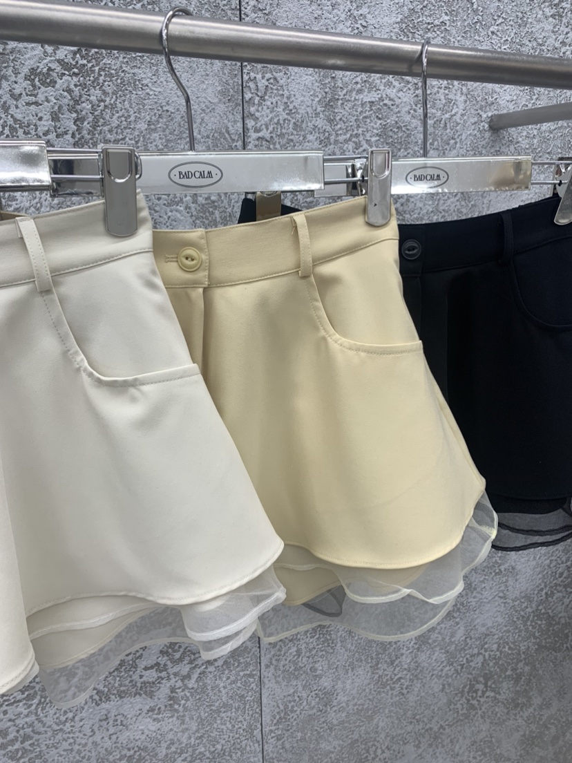 BADCALM韓國㊣直郵東大門代購女裝新品推薦人氣休閑時尚短褲BADCALM短褲