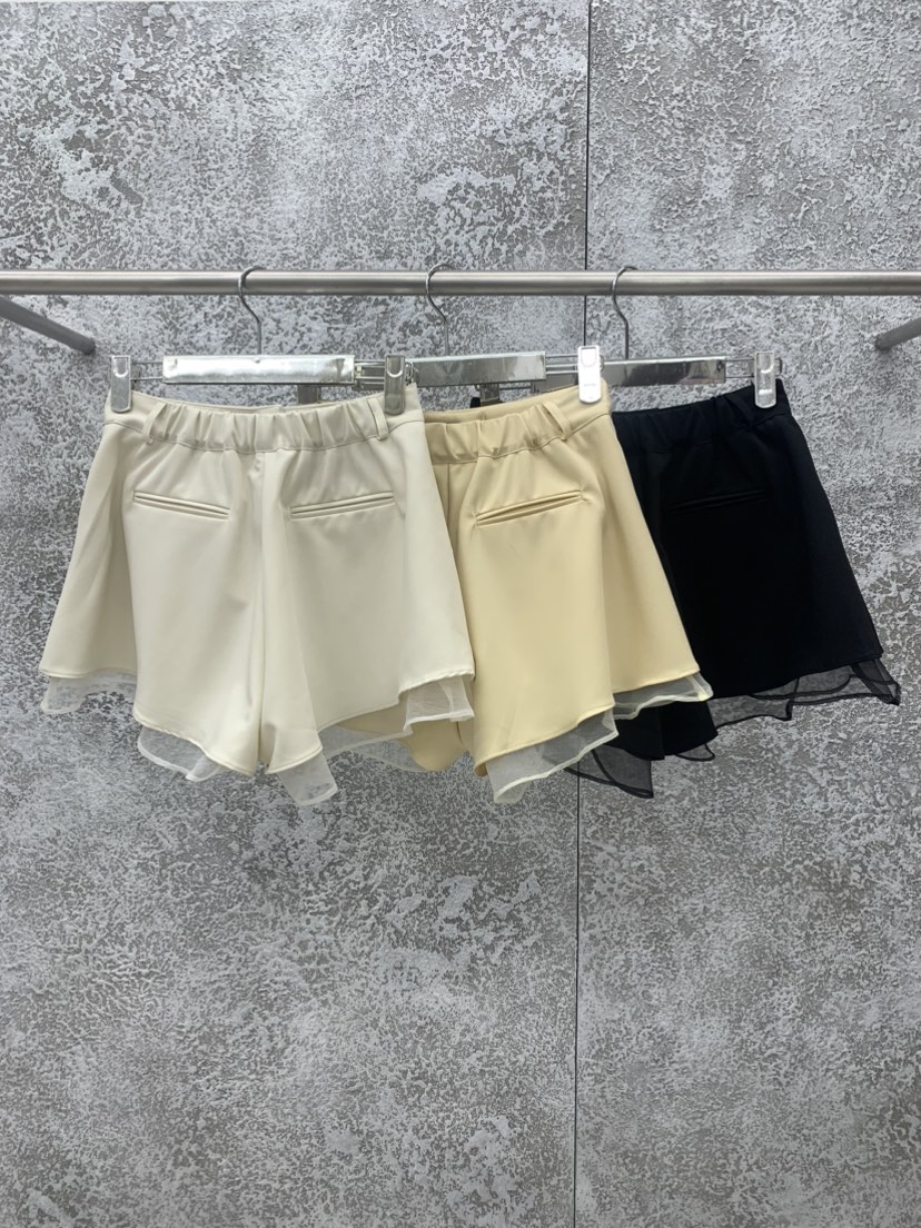 BADCALM韓國㊣直郵東大門代購女裝新品推薦人氣休閑時尚短褲BADCALM短褲