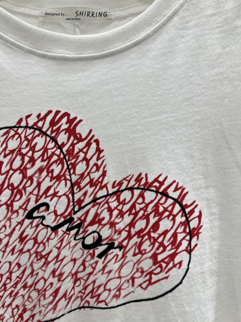 SHIRRING韓國直郵㊣東大門實拍女裝新品25春夏人氣推薦休閑T恤SHIRRINGT恤