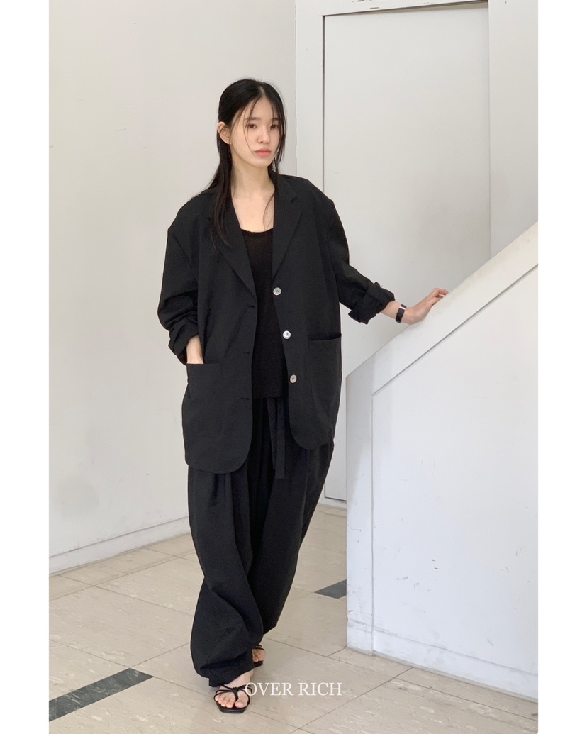 OVER RICH韓國直郵㊣女裝新款熱賣推薦人氣時尚休閑25春夏夾克OVER RICH夾克