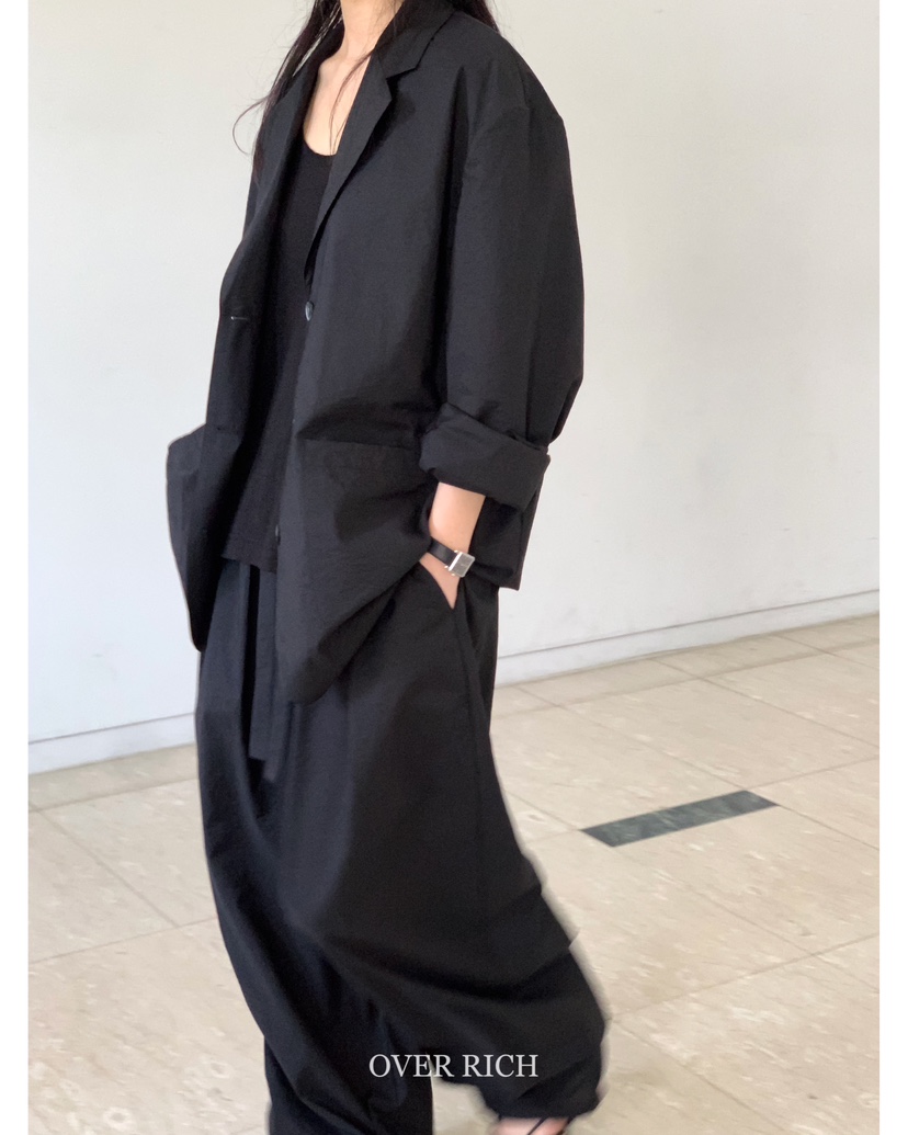 OVER RICH韓國直郵㊣女裝新款熱賣推薦人氣時尚休閑25春夏夾克OVER RICH夾克