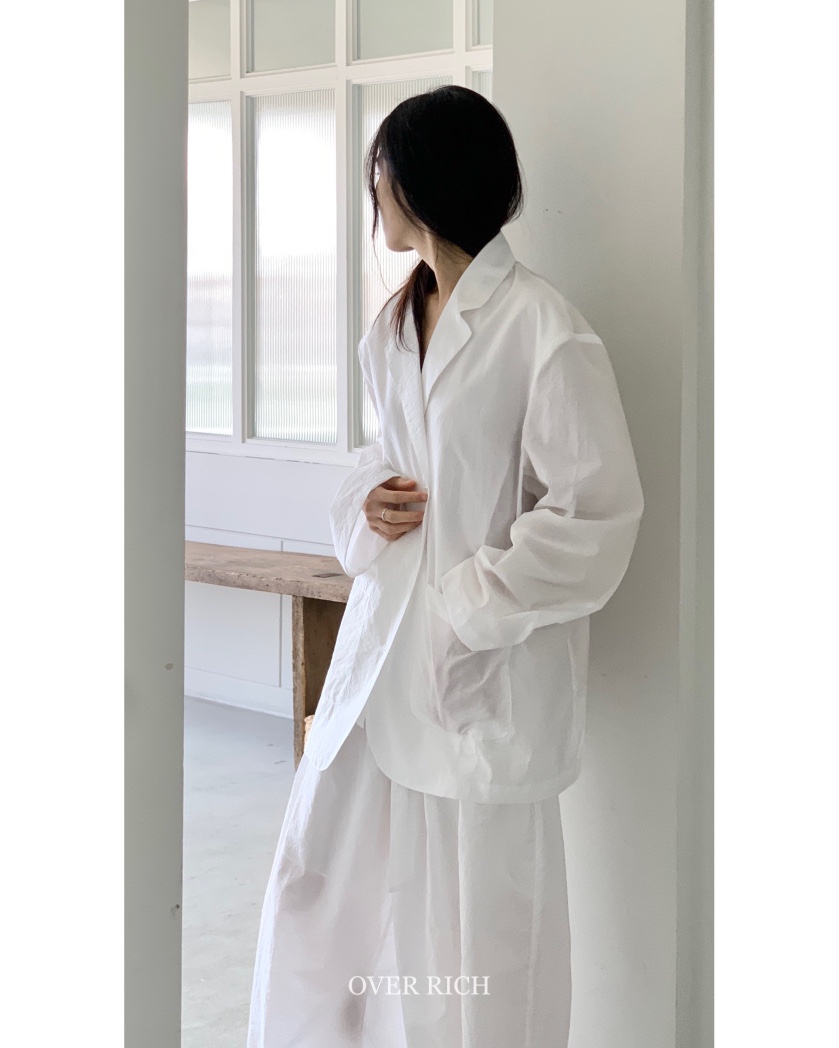 OVER RICH韓國直郵㊣女裝新款熱賣推薦人氣時尚休閑25春夏夾克OVER RICH夾克