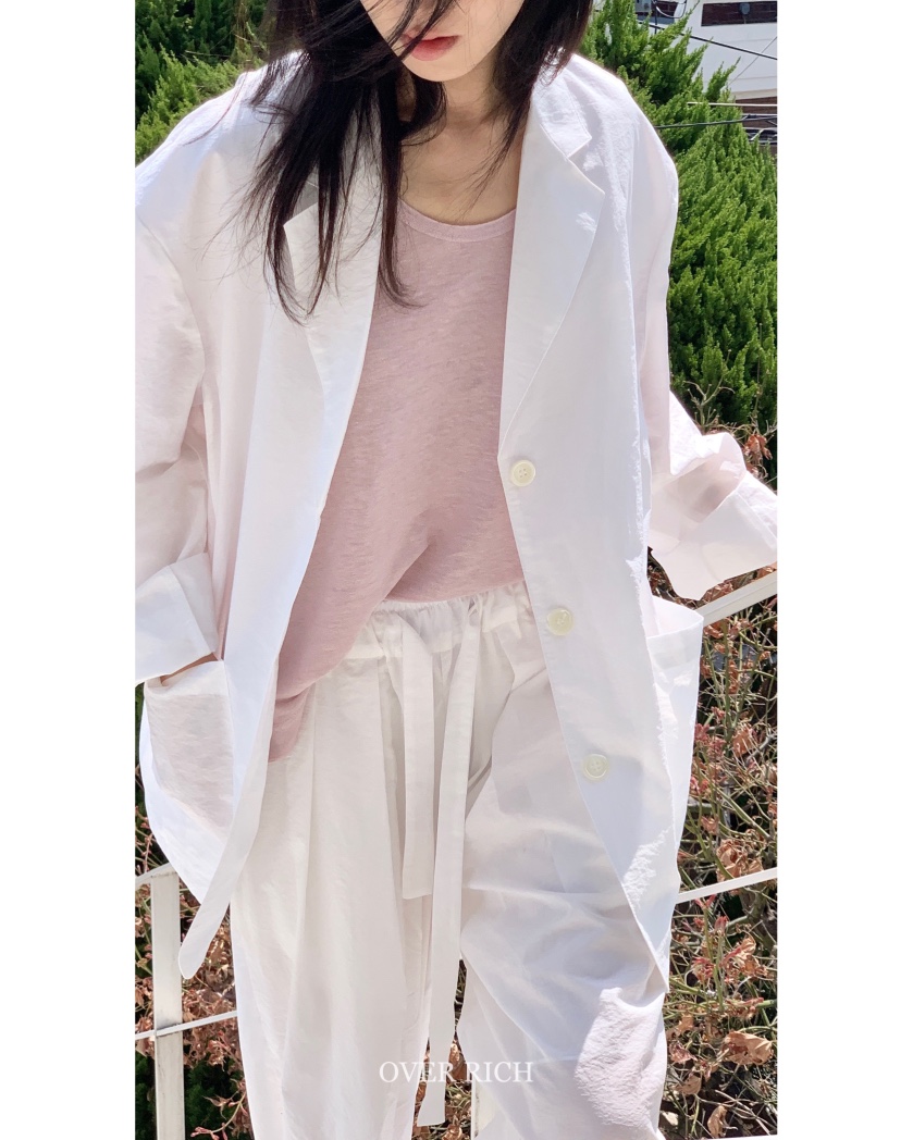 OVER RICH韓國直郵㊣女裝新款熱賣推薦人氣時尚休閑25春夏夾克OVER RICH夾克