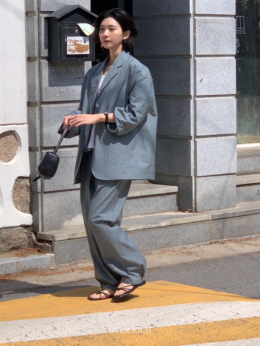 OVER RICH韓國直郵㊣女裝新款熱賣推薦人氣時尚休閑25春夏夾克OVER RICH夾克