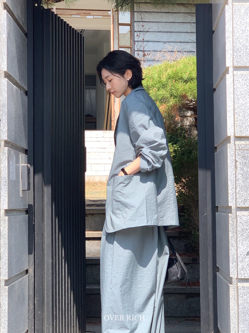 OVER RICH韓國直郵㊣女裝新款熱賣推薦人氣時尚休閑25春夏夾克OVER RICH夾克