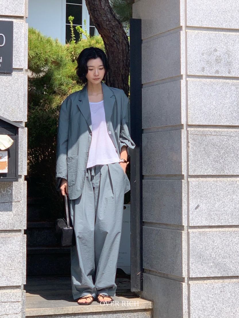 OVER RICH韓國直郵㊣女裝新款熱賣推薦人氣時尚休閑25春夏夾克OVER RICH夾克