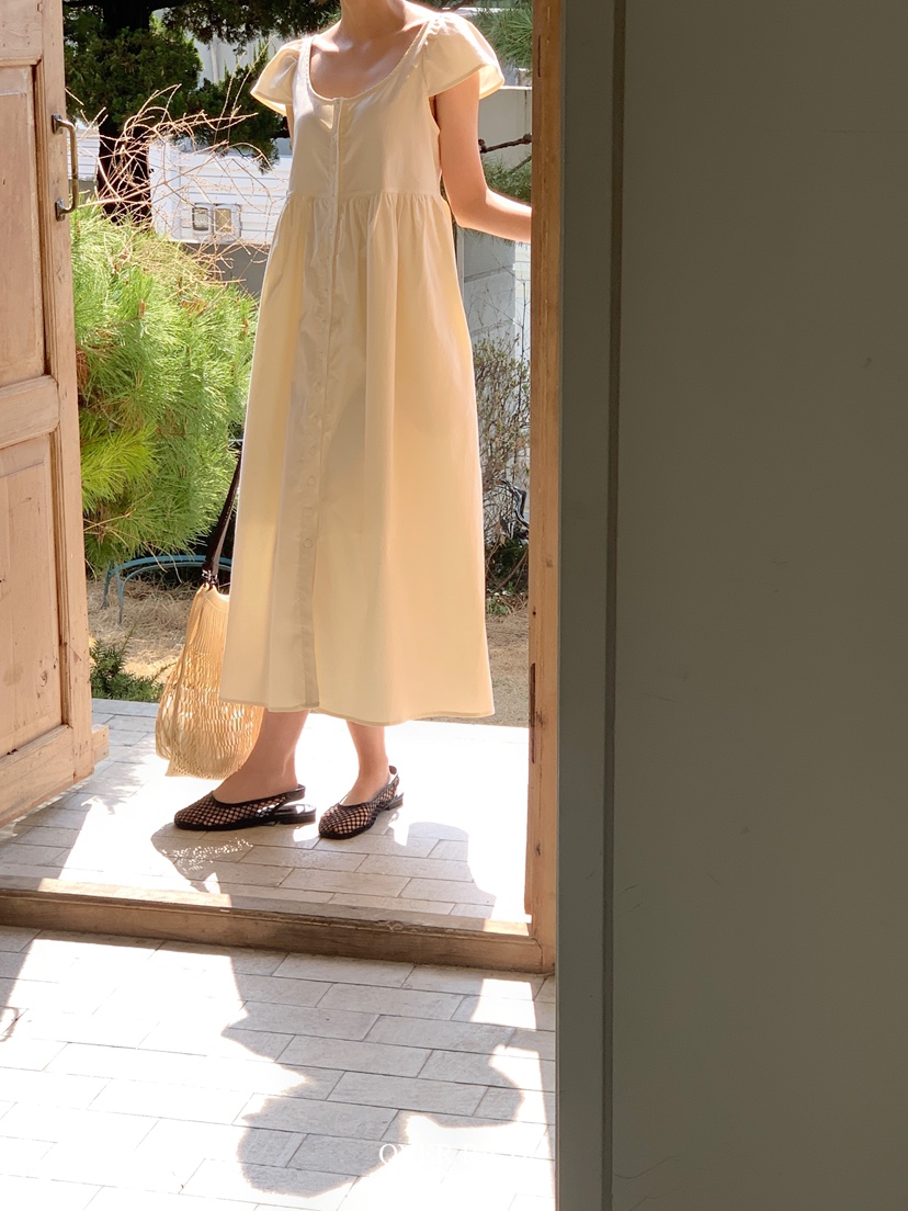 OVER RICH韓國㊣直郵東大門代購女裝新款熱賣休閑25春夏連衣裙OVER RICH連衣裙