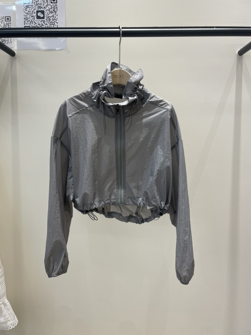 NEOUL東大門實拍女裝新品熱賣休閑25春夏人氣時尚真品推薦夾克NEOUL/ahin雙領標簽夾克