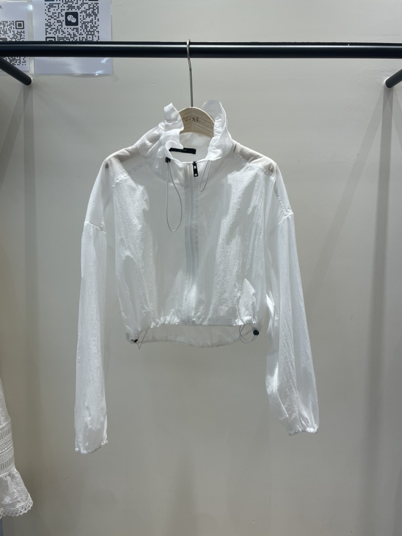 NEOUL東大門實拍女裝新品熱賣休閑25春夏人氣時尚真品推薦夾克NEOUL/ahin雙領標簽夾克圖色2