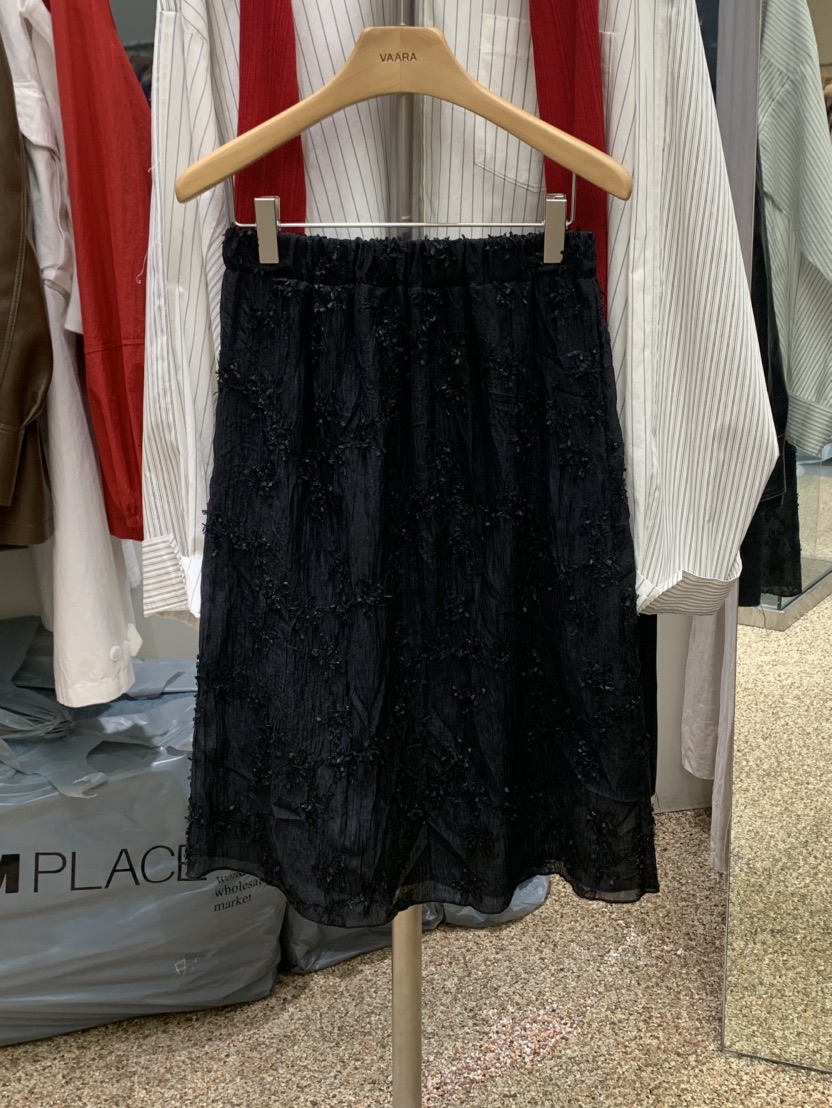 VAARA東大門實拍女裝新品真品25春夏職業休閑熱賣半身裙中短裙VAARA半身裙/中短裙圖色2