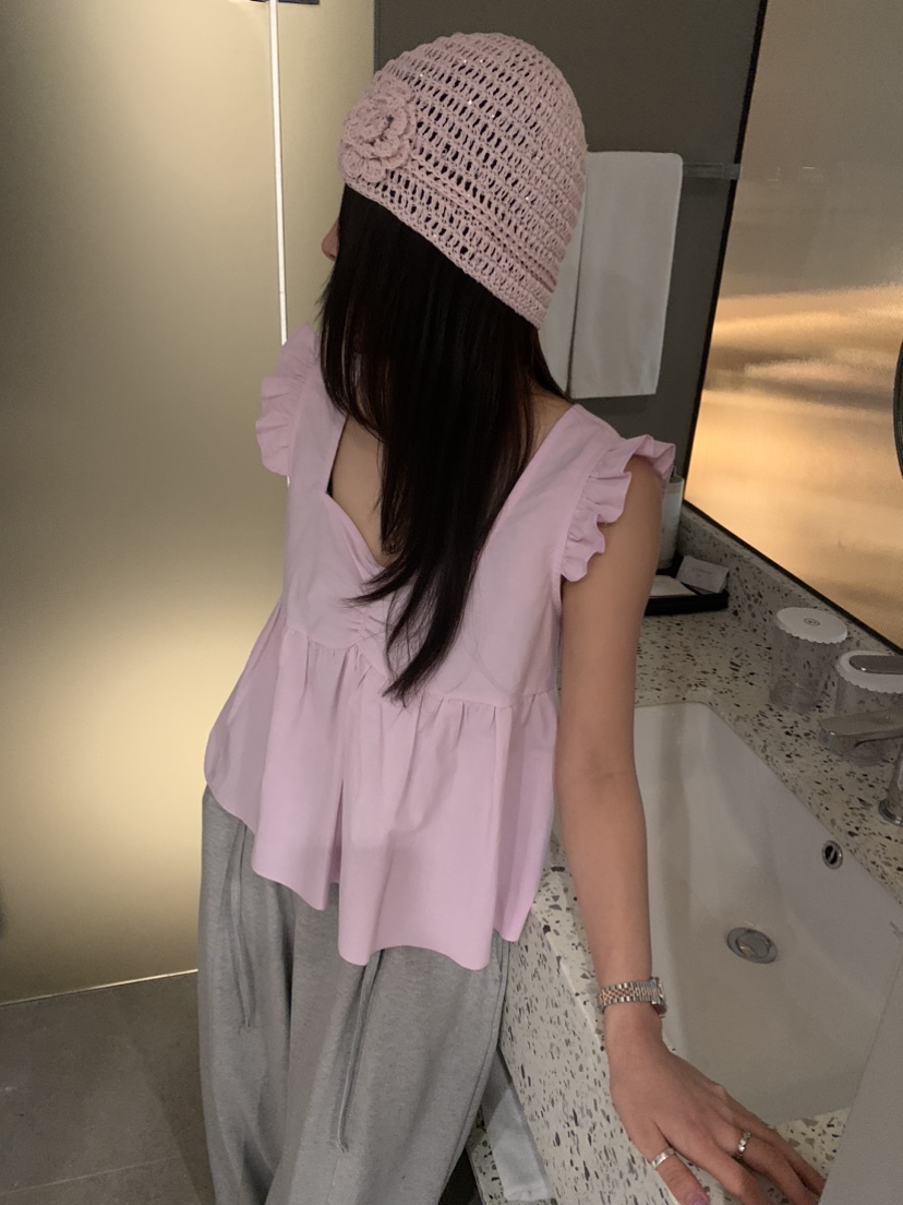 BADCALM韓國代購女士新品職業推薦時尚25春夏休閑襯衫蕾絲衫BADCALM襯衫/蕾絲衫