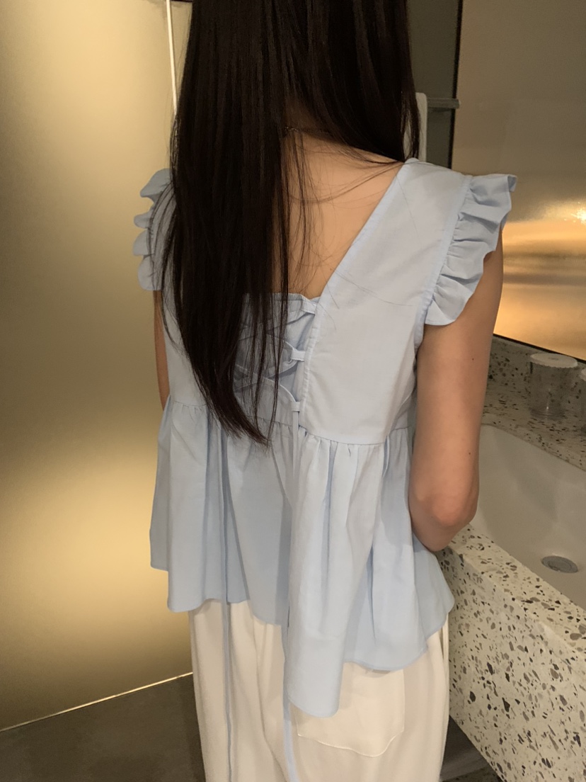 BADCALM韓國代購女士新品職業推薦時尚25春夏休閑襯衫蕾絲衫BADCALM襯衫/蕾絲衫
