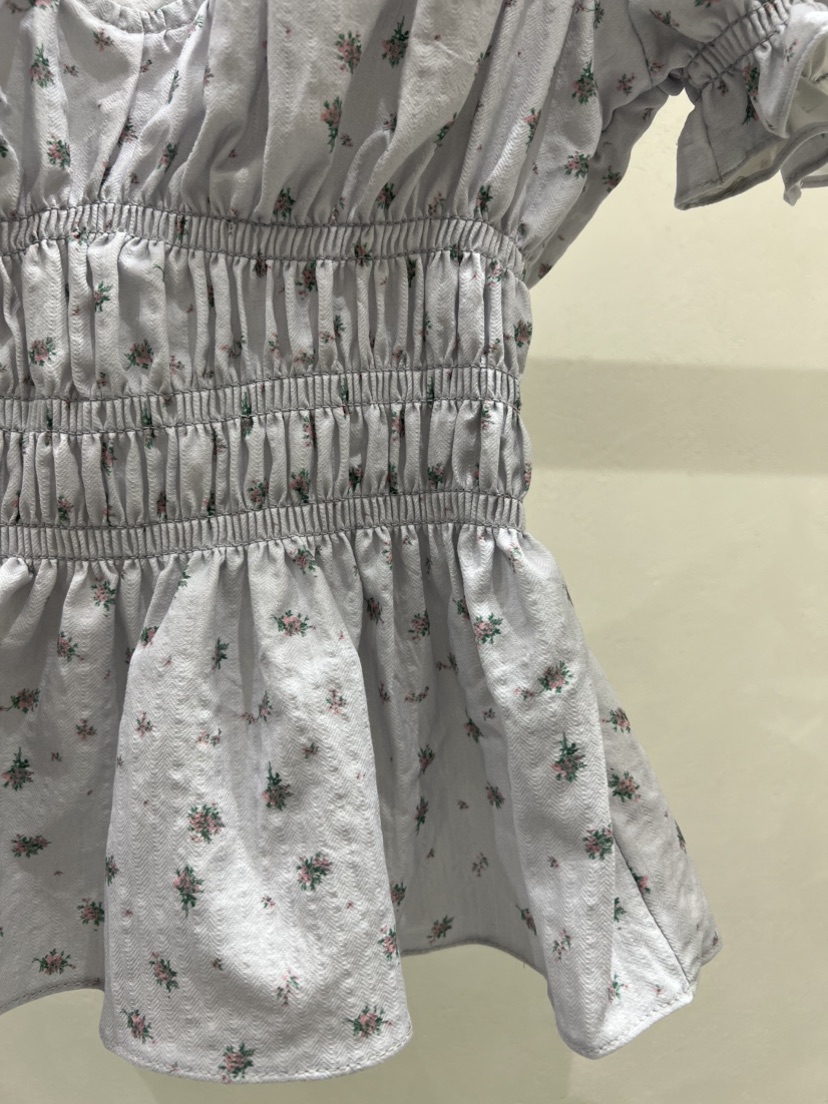SHIRRING韓國直郵女裝新品25春夏真品時尚熱賣職業襯衫蕾絲衫SHIRRING襯衫/蕾絲衫