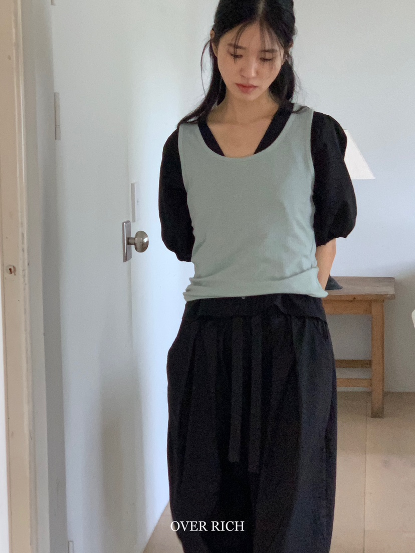 OVER RICH韓國直郵女裝新品熱賣人氣職業時尚25春夏襯衫蕾絲衫OVER RICH襯衫/蕾絲衫