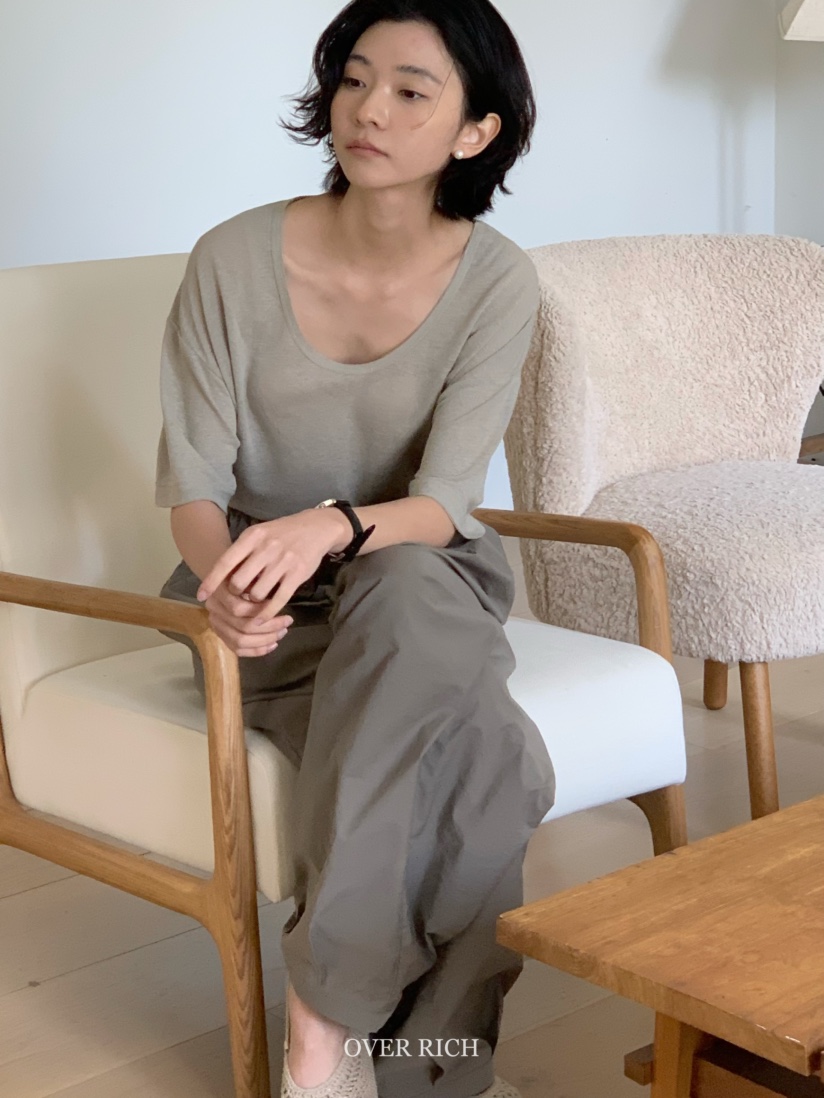 OVER RICH韓國代購女士新款人氣真品推薦職業熱賣休閑時尚T恤OVER RICHT恤
