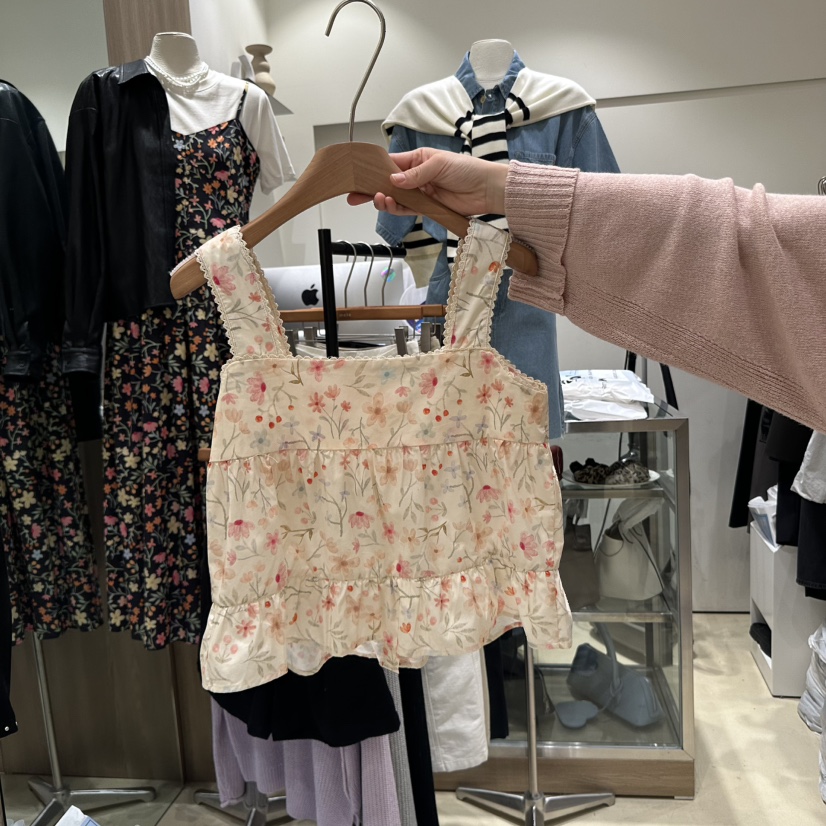 MELO東大門代購女裝新品職業人氣休閑真品時尚25春夏吊帶背心MELO吊帶/背心