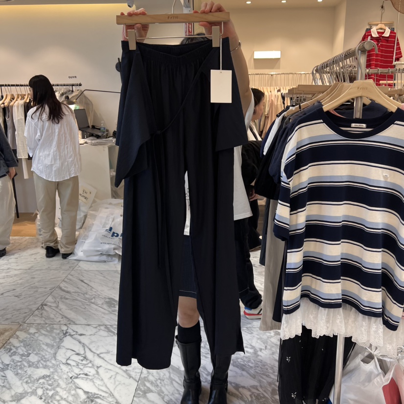 FRILL韓國直郵女士新品25春夏熱賣時尚推薦職業真品人氣裙褲FRILL裙褲圖色2