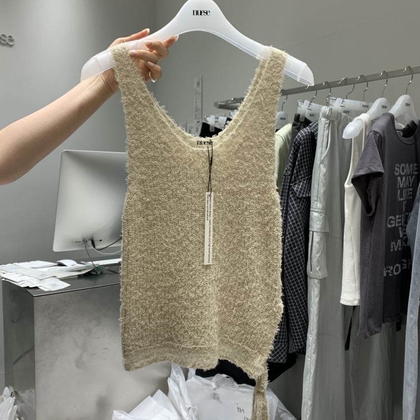 NUESE東大門代購女士新品時尚推薦職業休閑人氣熱賣吊帶背心NUESE吊帶/背心圖色3