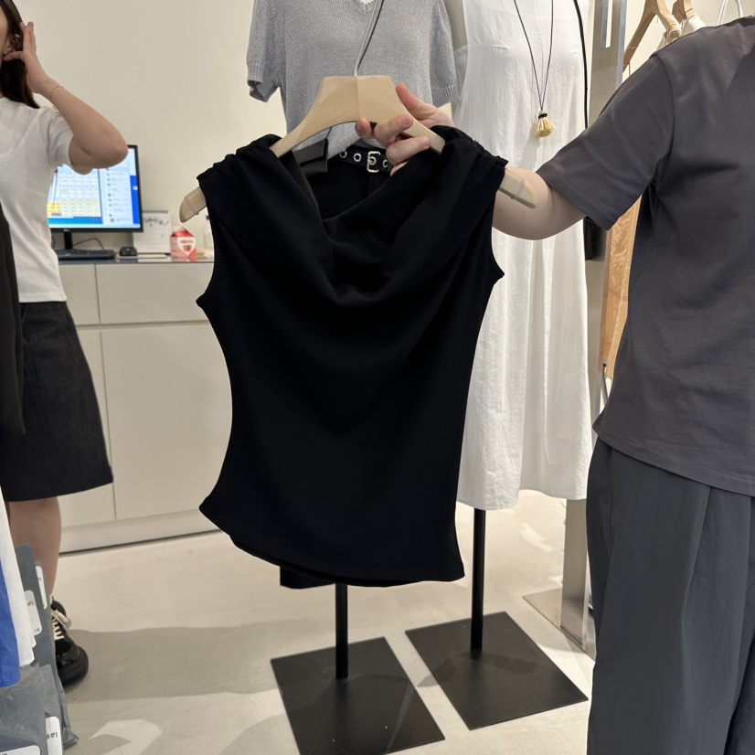 MENTOR東大門實拍女士新款休閑熱賣推薦職業吊帶背心不含配飾MENTOR吊帶/背心圖色3