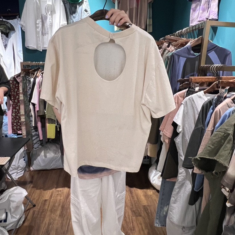 MERCI LINDA東大門實拍女士新品推薦人氣25春夏真品熱賣T恤MERCI LINDAT恤