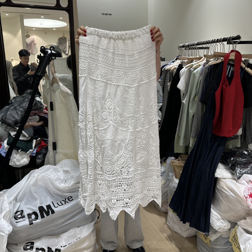 THEMORYPARK韓國直郵女士新品休閑熱賣真品25春夏時尚推薦長裙THE MORY PARK長裙