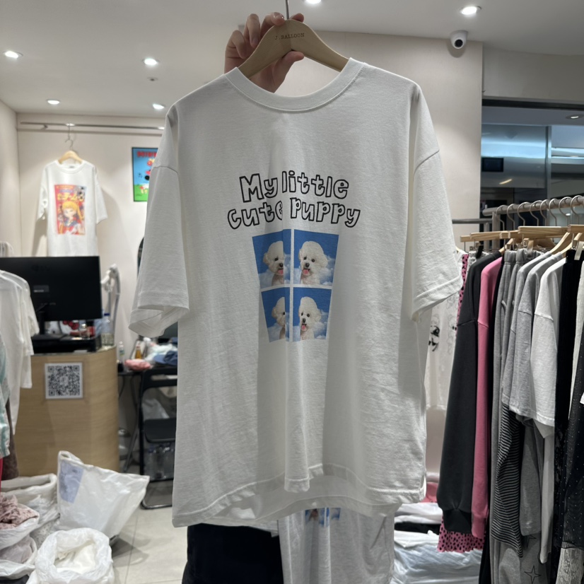 J.BALLOON東大門代購女裝新品時尚25春夏休閑職業人氣推薦T恤J.BALLOONT恤