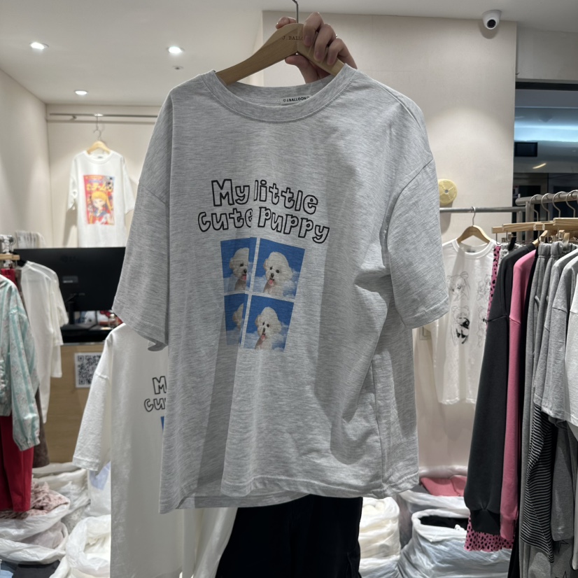 J.BALLOON東大門代購女裝新品時尚25春夏休閑職業人氣推薦T恤J.BALLOONT恤圖色2