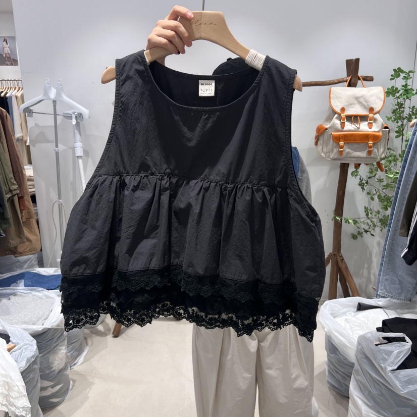 BLOOM韓國直郵女裝新款25春夏人氣時尚真品職業熱賣吊帶背心BLOOM-S吊帶/背心圖色2