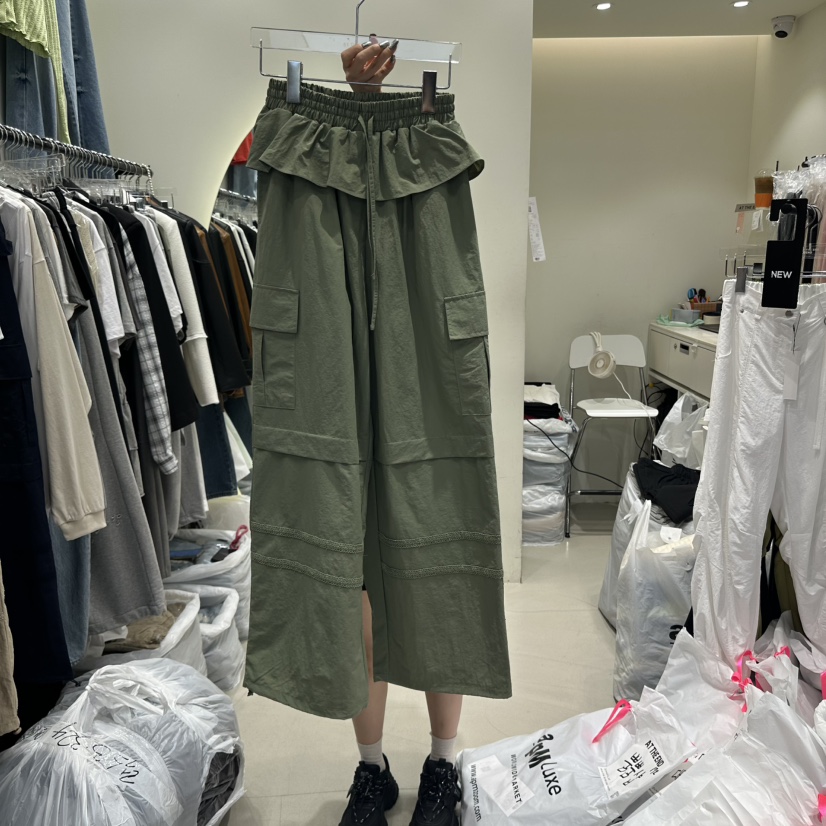 AT THE END東大門直郵女士新款時尚休閑職業熱賣人氣裙褲AT THE END裙褲圖色2