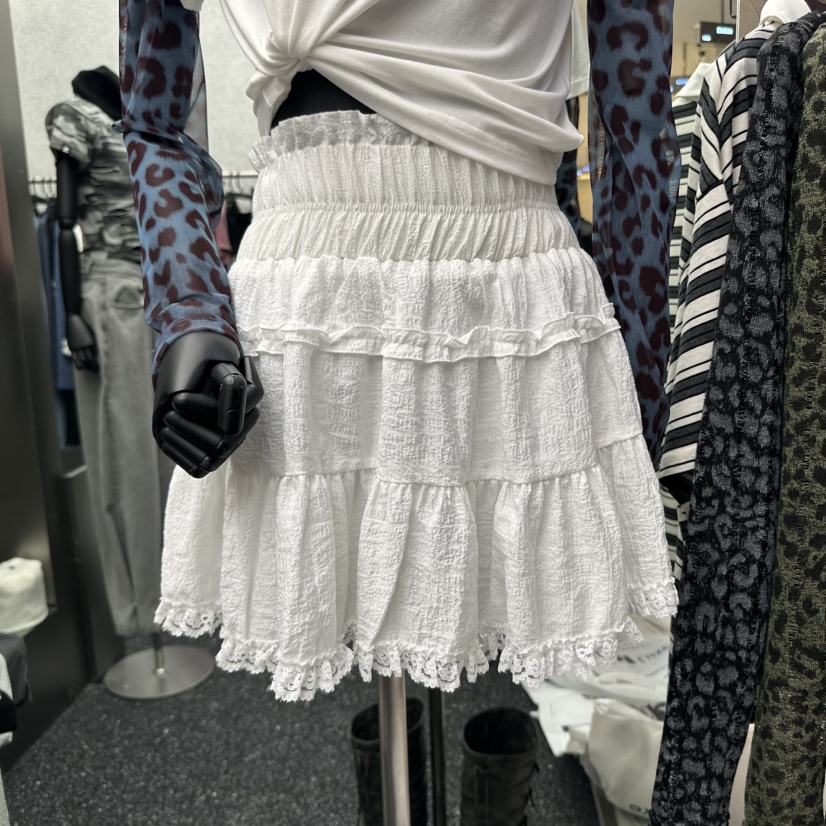 NUEUN韓國直郵女裝新品熱賣職業休閑推薦人氣真品時尚25春夏短裙NUEUN/SEEOT短裙