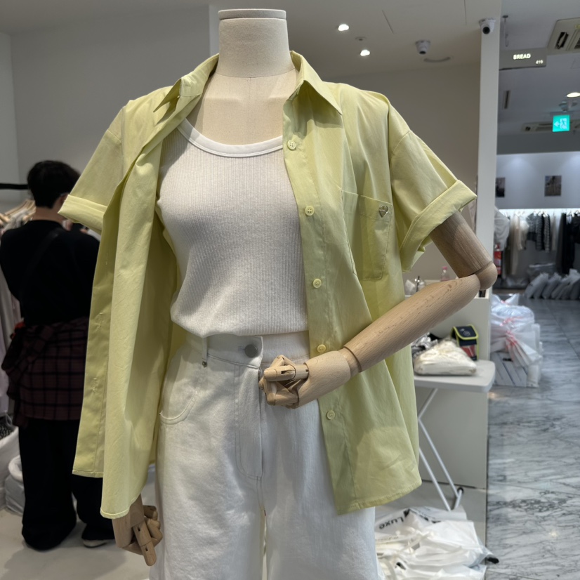 BREAD韓國代購女士新品熱賣推薦時尚真品休閑人氣襯衫蕾絲衫BREAD襯衫/蕾絲衫圖色2