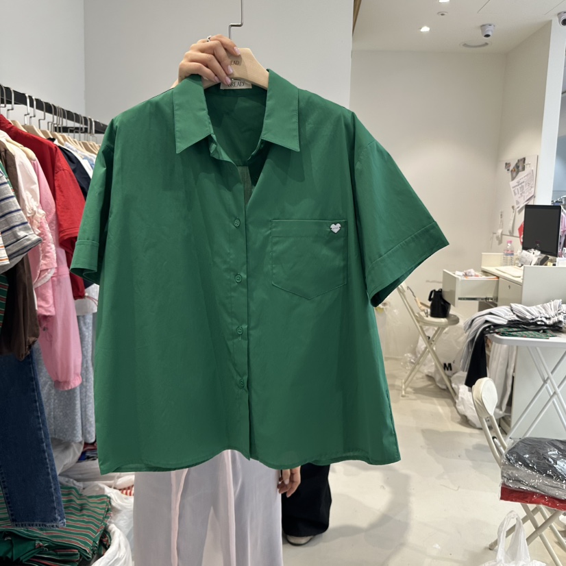 BREAD韓國代購女士新品熱賣推薦時尚真品休閑人氣襯衫蕾絲衫BREAD襯衫/蕾絲衫圖色3